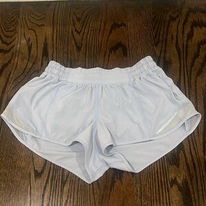 Light blue lululemon shorts